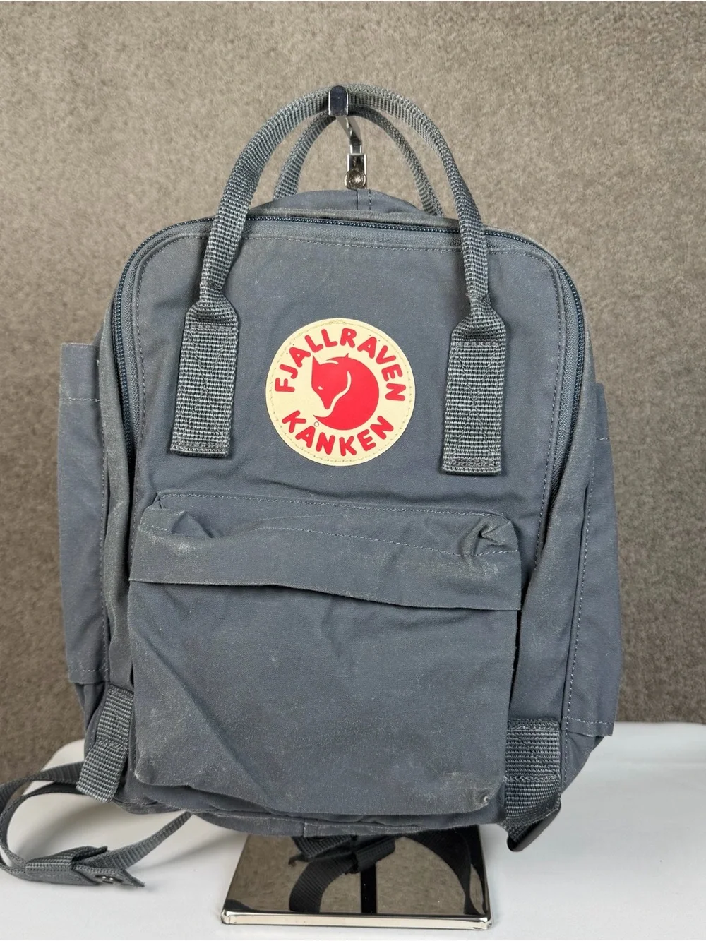 Pair Of FJALLRAVEN KANKEN Backpacks Green And Grey